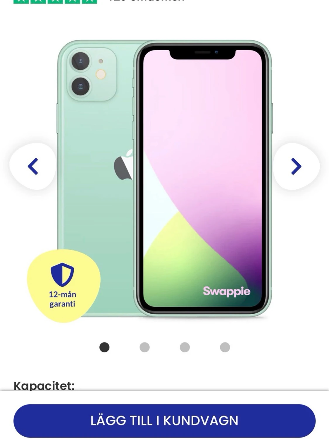 Grön iPhone 11 med dubbla kameror - 2