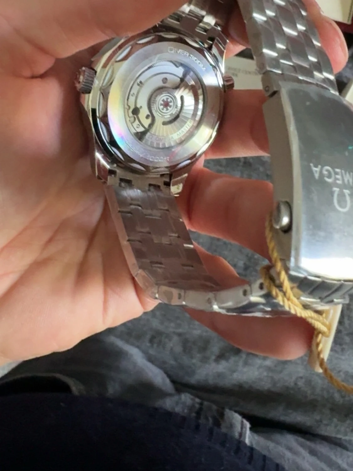 Omega Seamaster silverklocka - 3