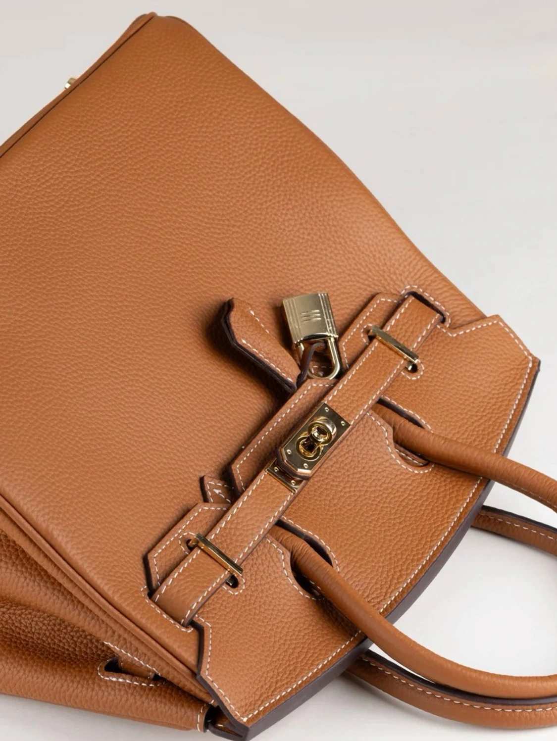 Joelle läder handväska 30 Brown  - 1