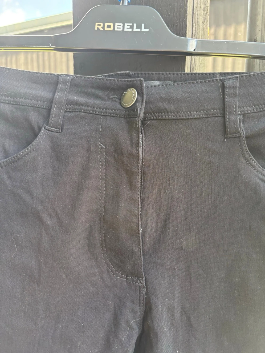 Svarta jeans dam - 1