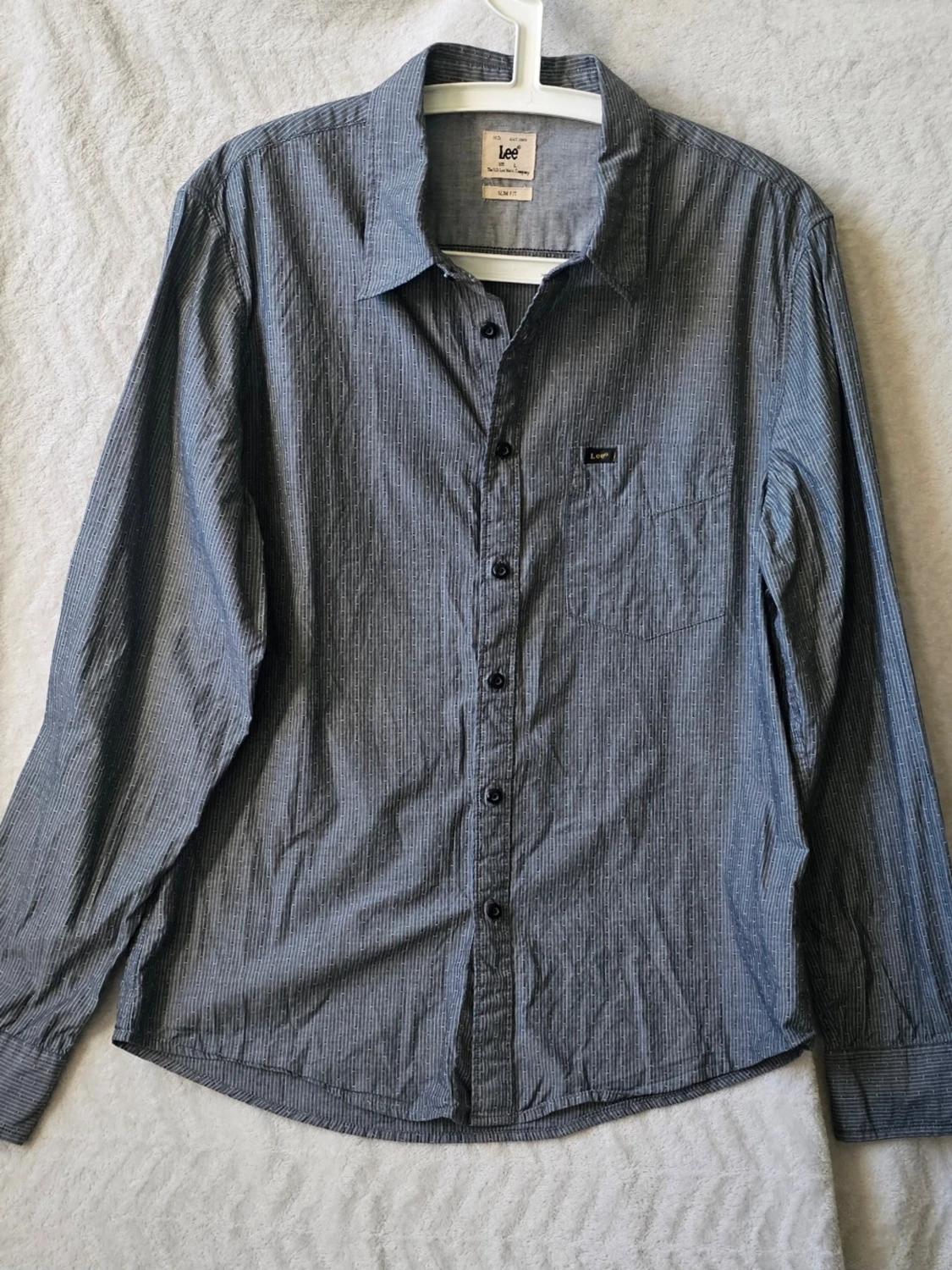 Randig skjorta från Lee i bomull