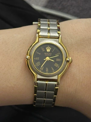 Klocka - Klocka jätte fin silver & guld färgad 