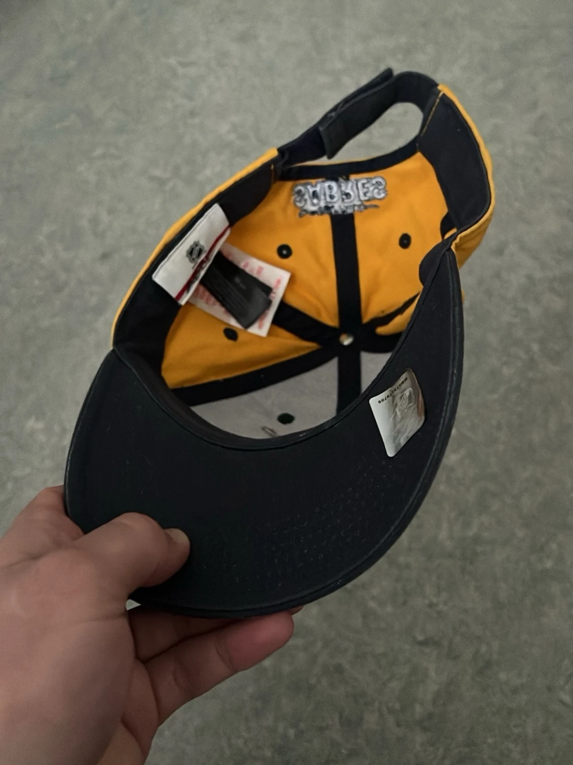Buffalo Sabres keps NHL svart/gul - 2