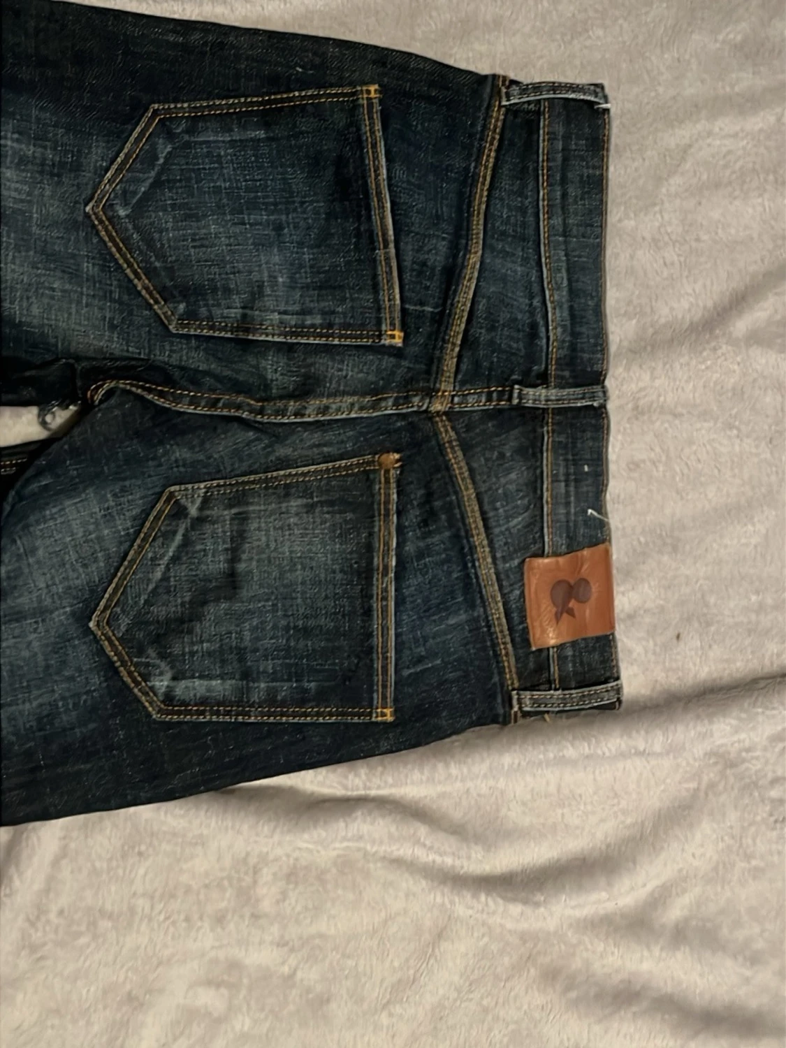 Mörkblå jeans från Drain - 3