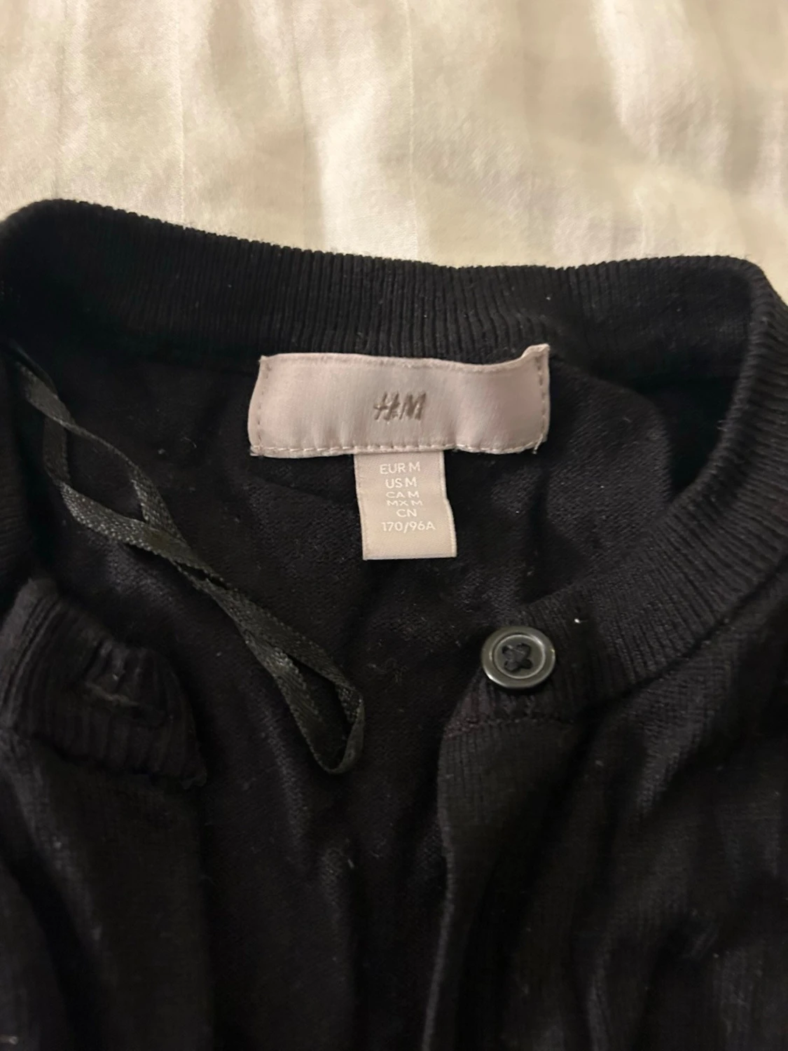 Svart kofta från H&M, storlek M - 1