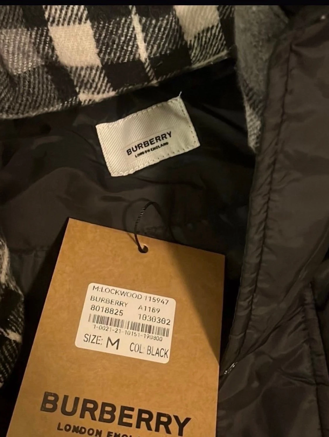 Svart pufferjacka från Burberry - 2