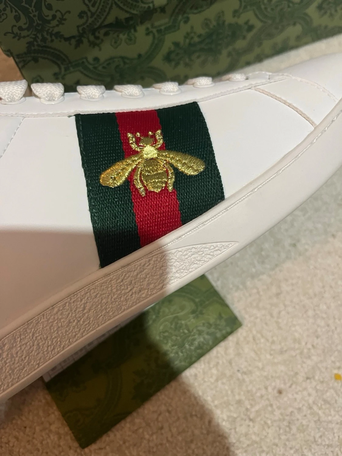 Gucci Ace Bee vita sneakers - 3