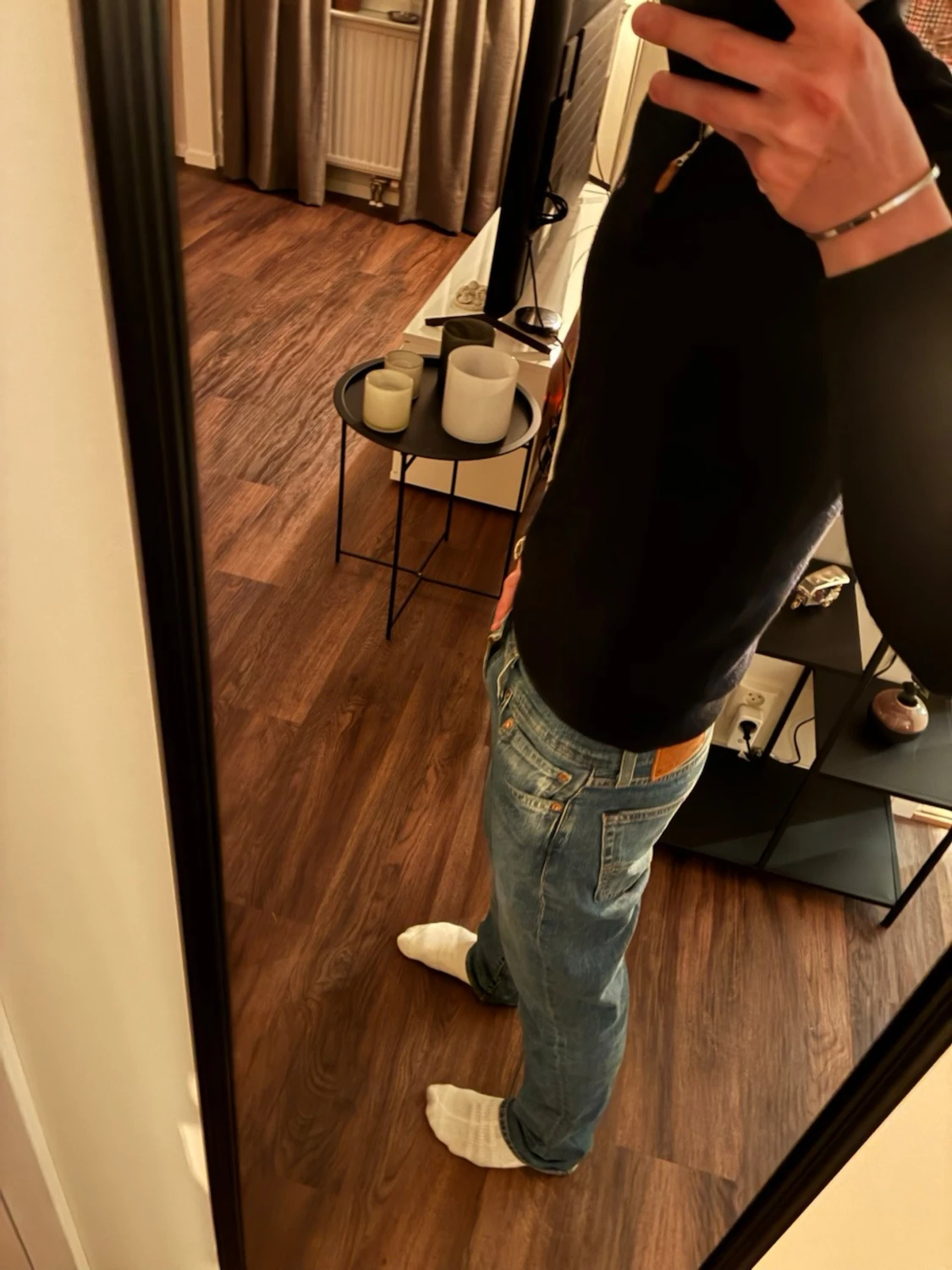 Blå raka jeans från Levi's 511 - 1