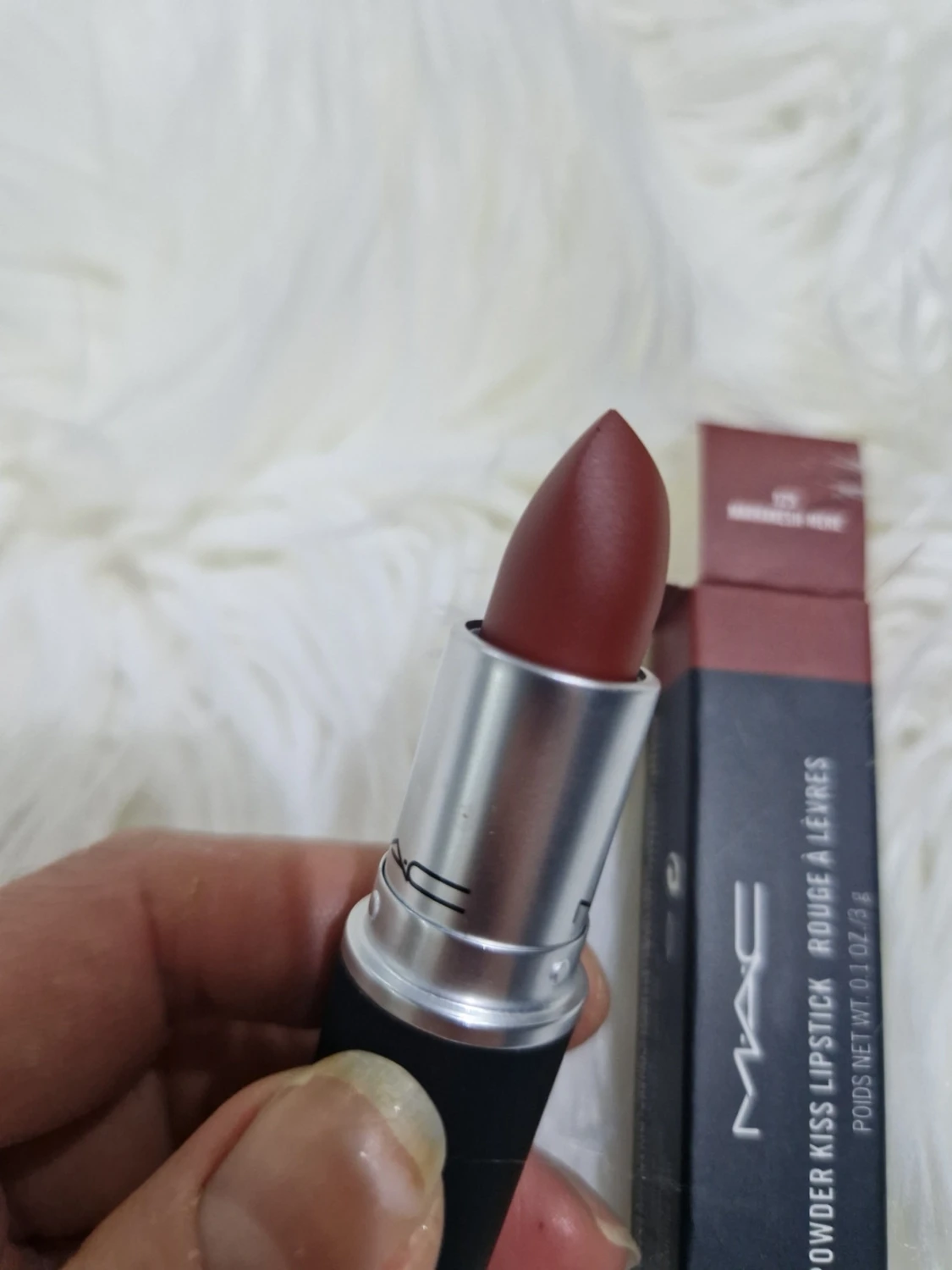 MAC Powder Kiss Lipstick Marrakesh-Mere - 2