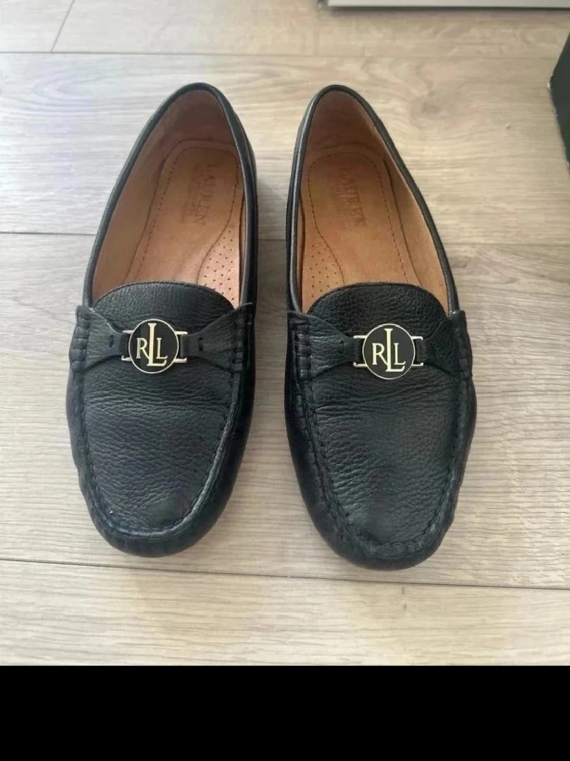 Svarta loafers från Ralph Lauren - 1