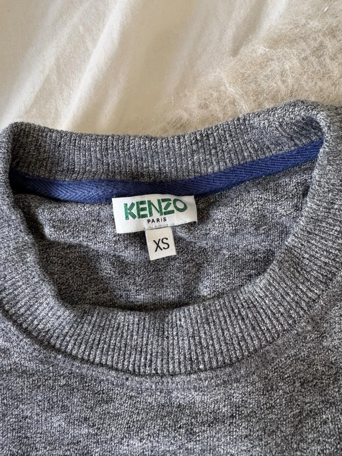 Grå Kenzo sweatshirt med tigertryck - 1
