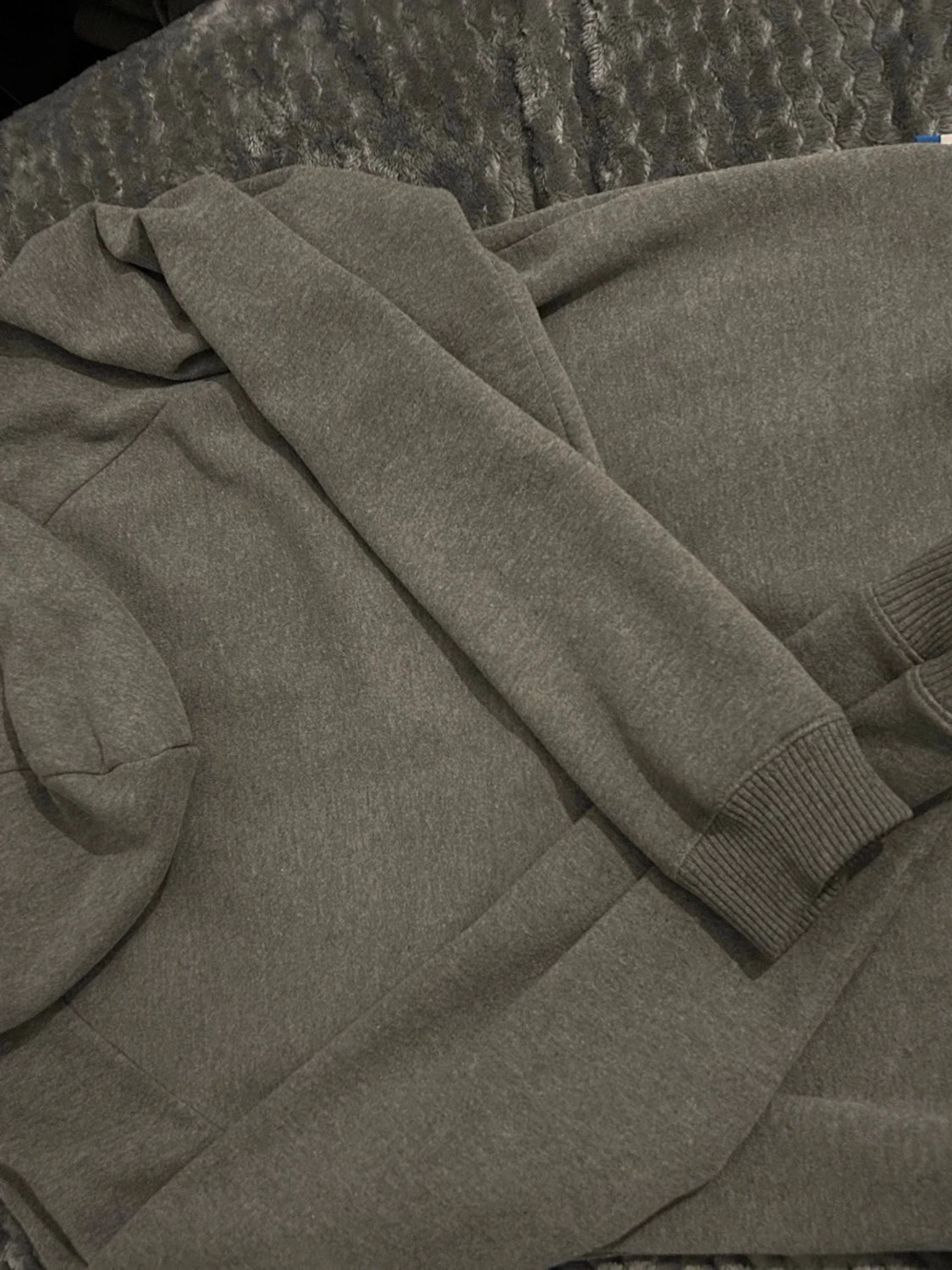 Grå HB München zip hoodie - 2