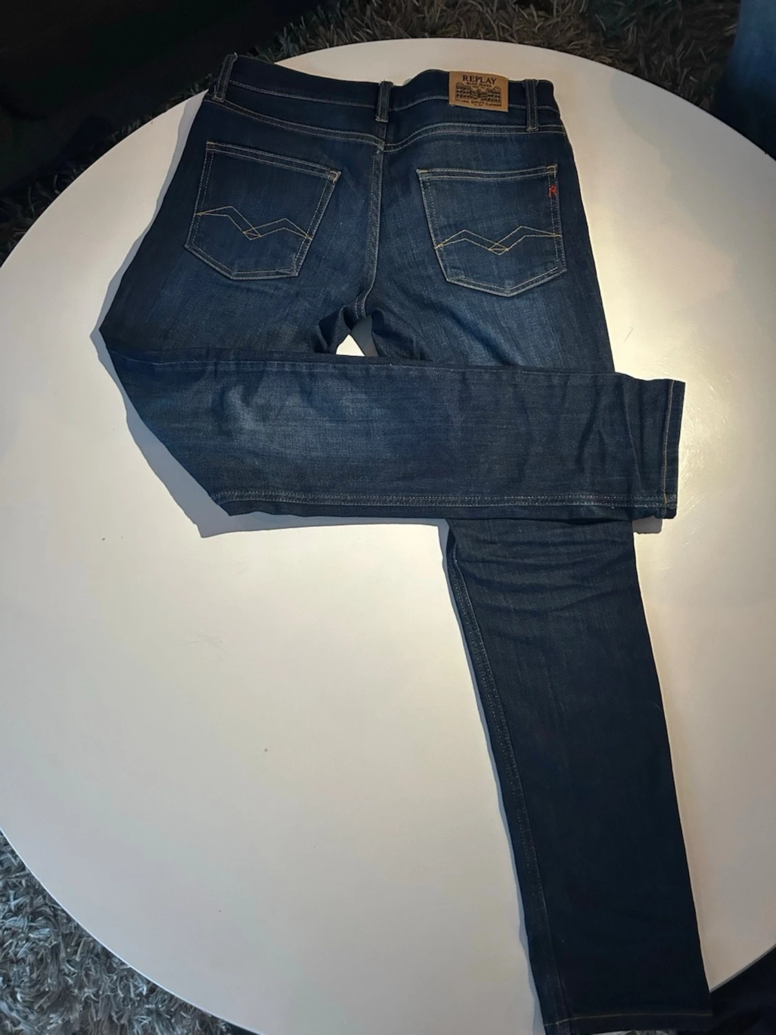 Mörkblå jeans från Replay - 3