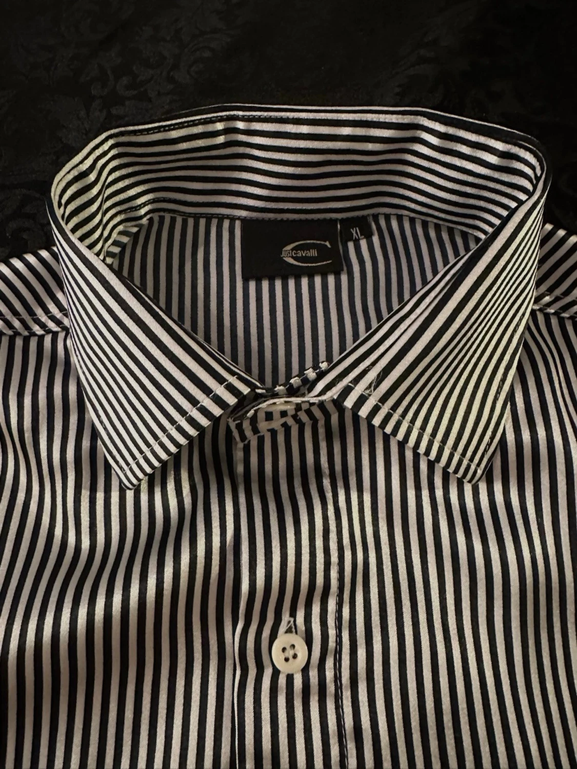 Randig skjorta från Just Cavalli XL - 2