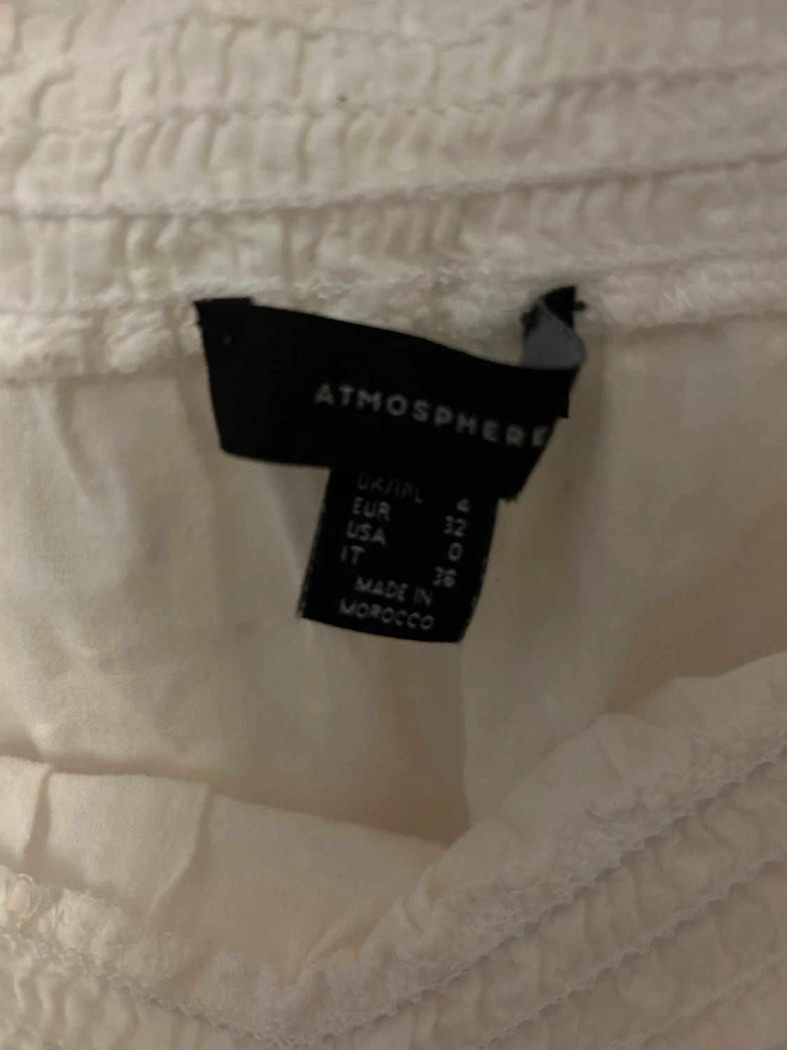 Vit offshoulder topp Atmosphere - 1