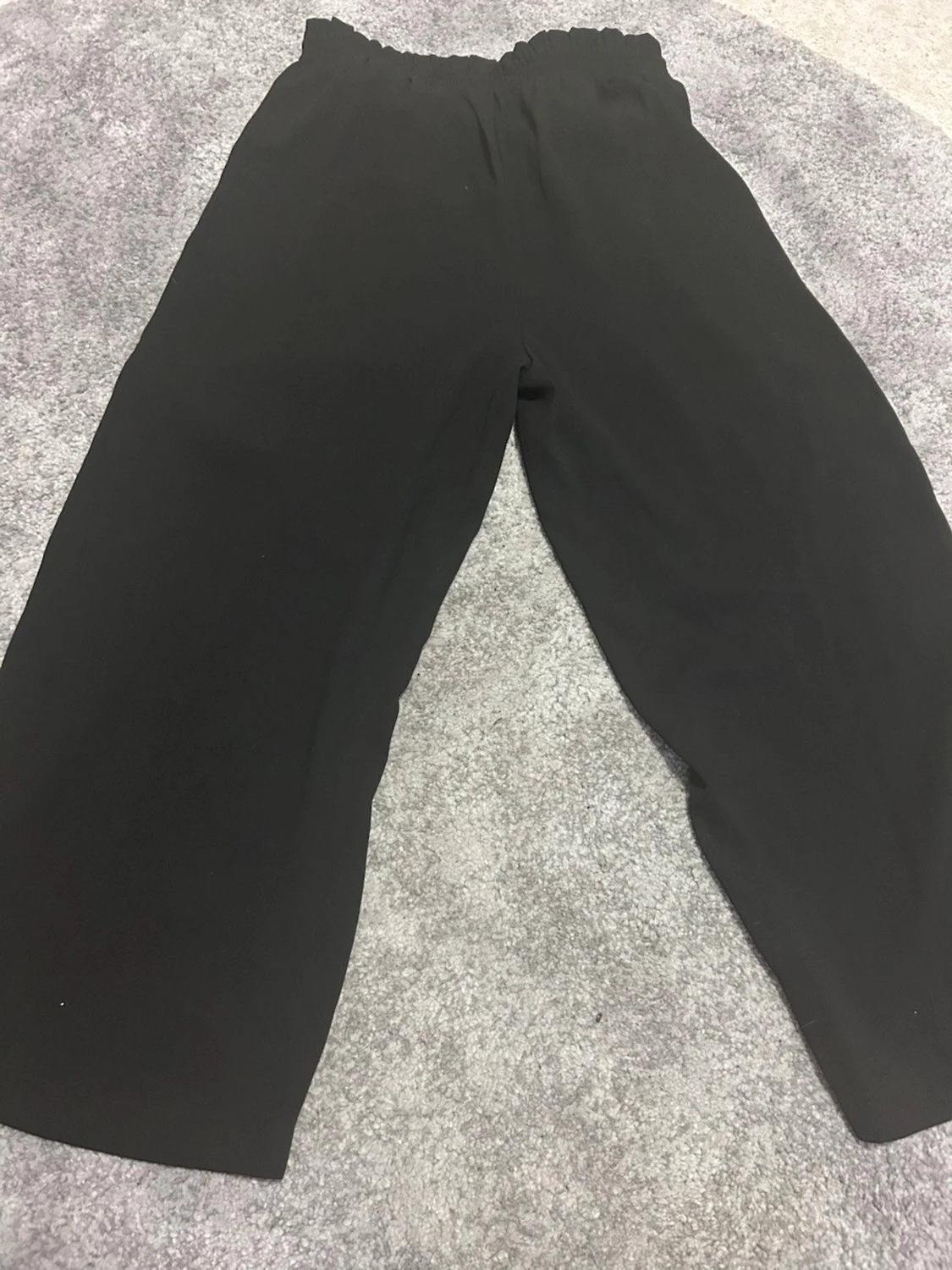 Svarta vida leggings från Samsa - 2