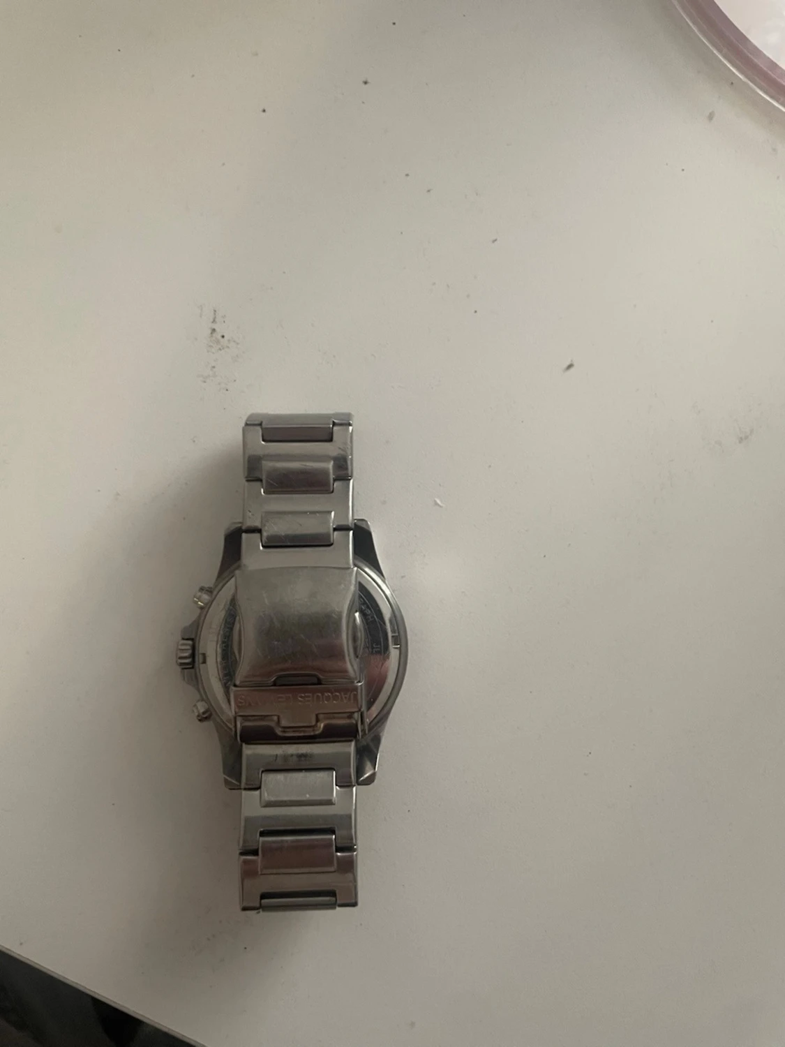 Jacques Lemans silverfärgad klocka - 1