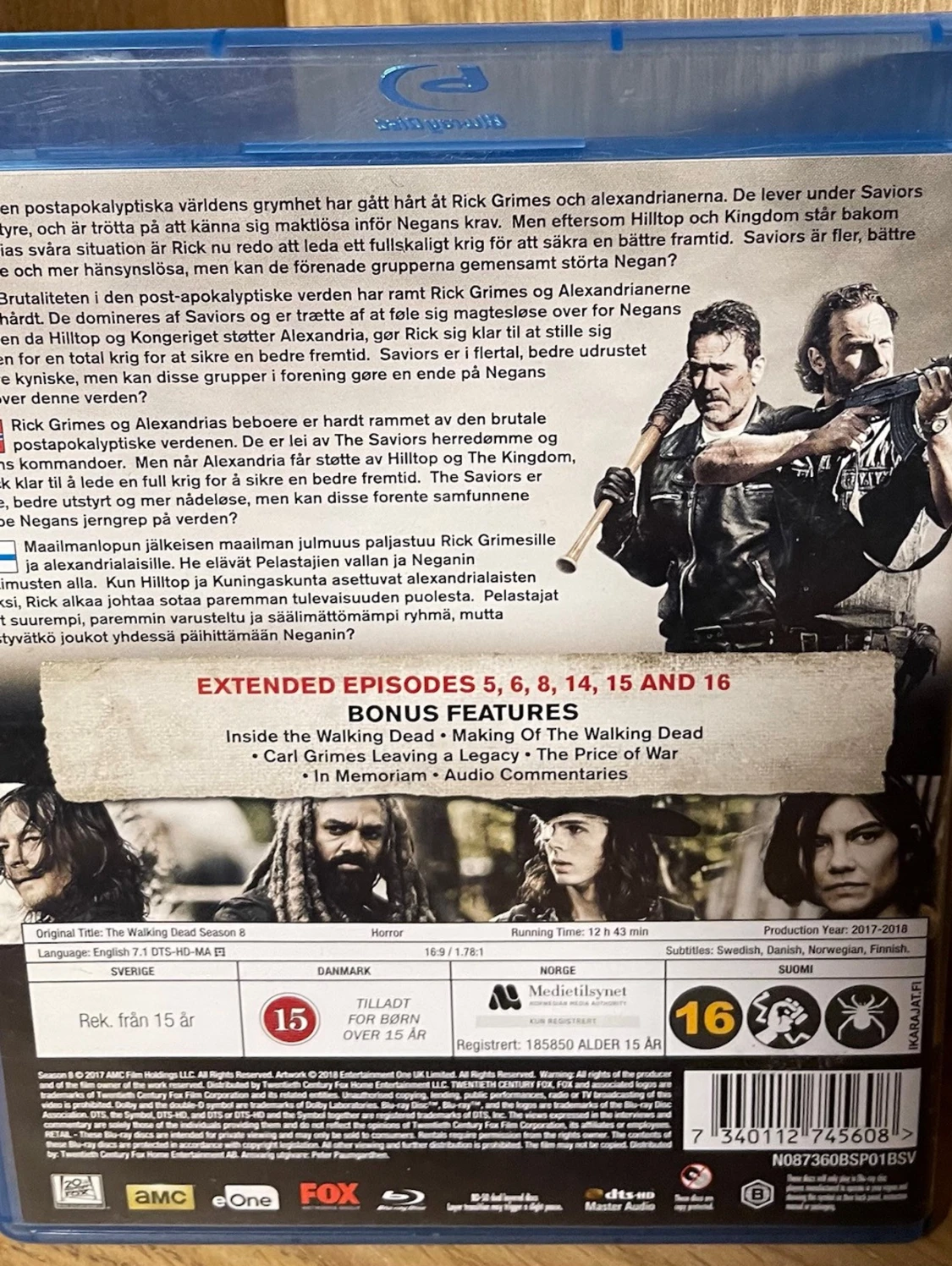 The Walking Dead Säsong 8 Blu-ray - 1