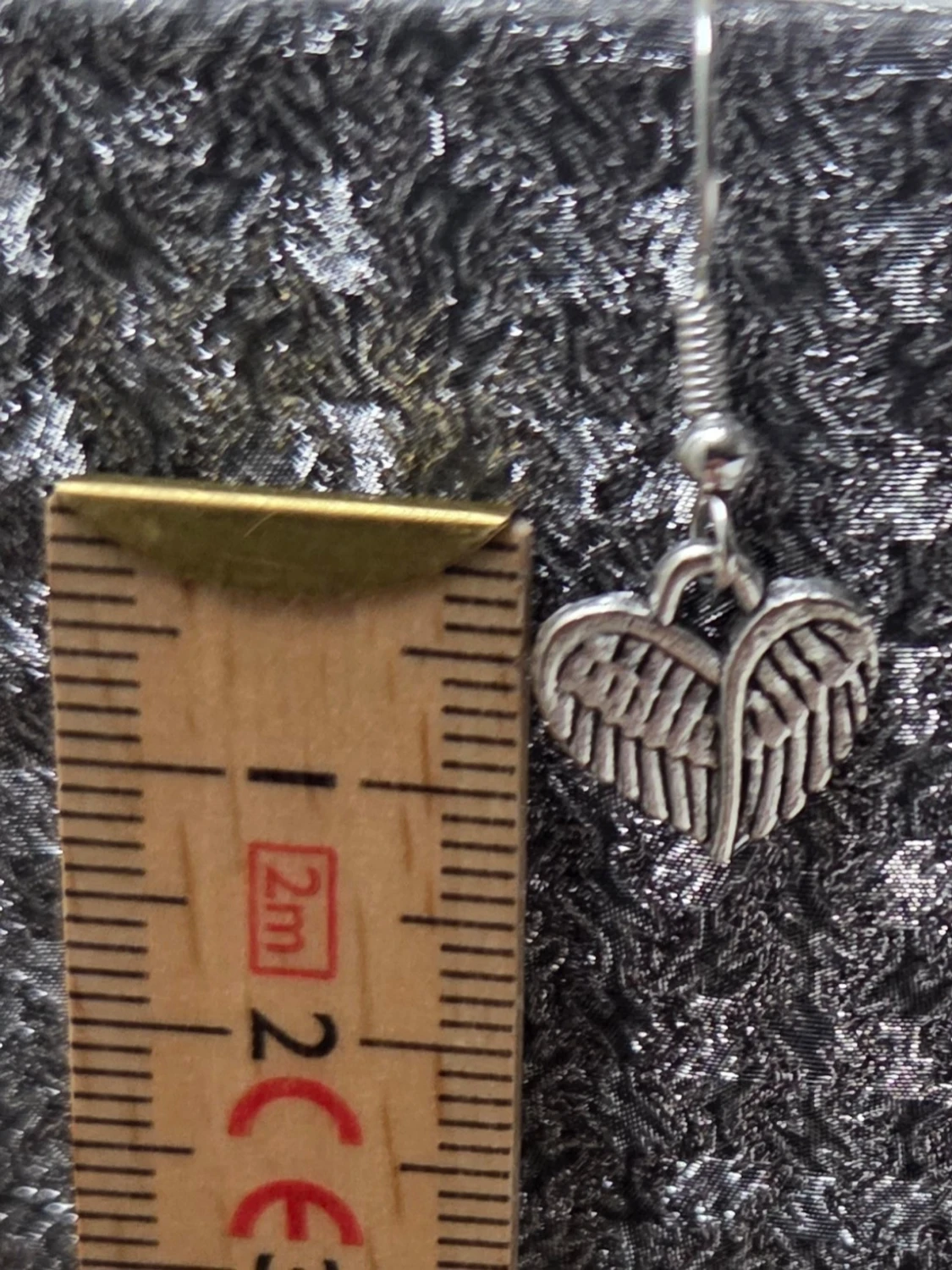 Vingade hjärtan – Örhängen i rostfritt stål 🕊️🤍 - 2