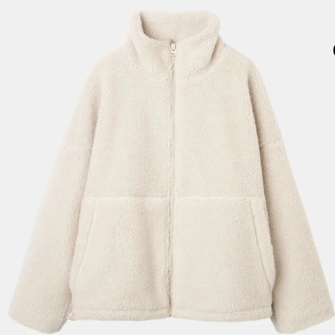 Beige teddyjacka från Carin Wester