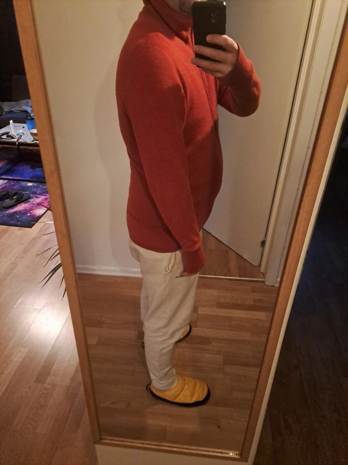 Woolpower stickad ziptröja med hög krage - 4