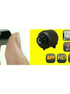 Ny HD 1080p Wifi kamera, värmekamera/Night Vision, Mobil/Surfplatta app cam 4 k - Ny, oanvänd. Endast öppnat paket från butiken o tagit bild. Medföljer hållare och laddsladd. Ny Oanvänd Mini kamera HD Video High Definition, med Wifi funktion. Enl butiken nyhet med högupplöst HD video 1080P, kan även stödför olika som4k|720p beroende på app, 140° super wide angle, Wireless Wifi Security and Sport Cam Kamera högupplöst Night Vision,USB plug and play, Rörelsedetection App camera, övervakningskamera sport kamera Plats för micro SD kort. Säljs som den är. Bild 1,3,4 exempelbilder