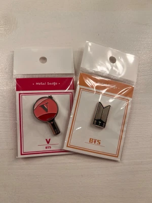 Bts pins - Pins that I bought in London back in 2019 for the Love Yourself tour, barely used