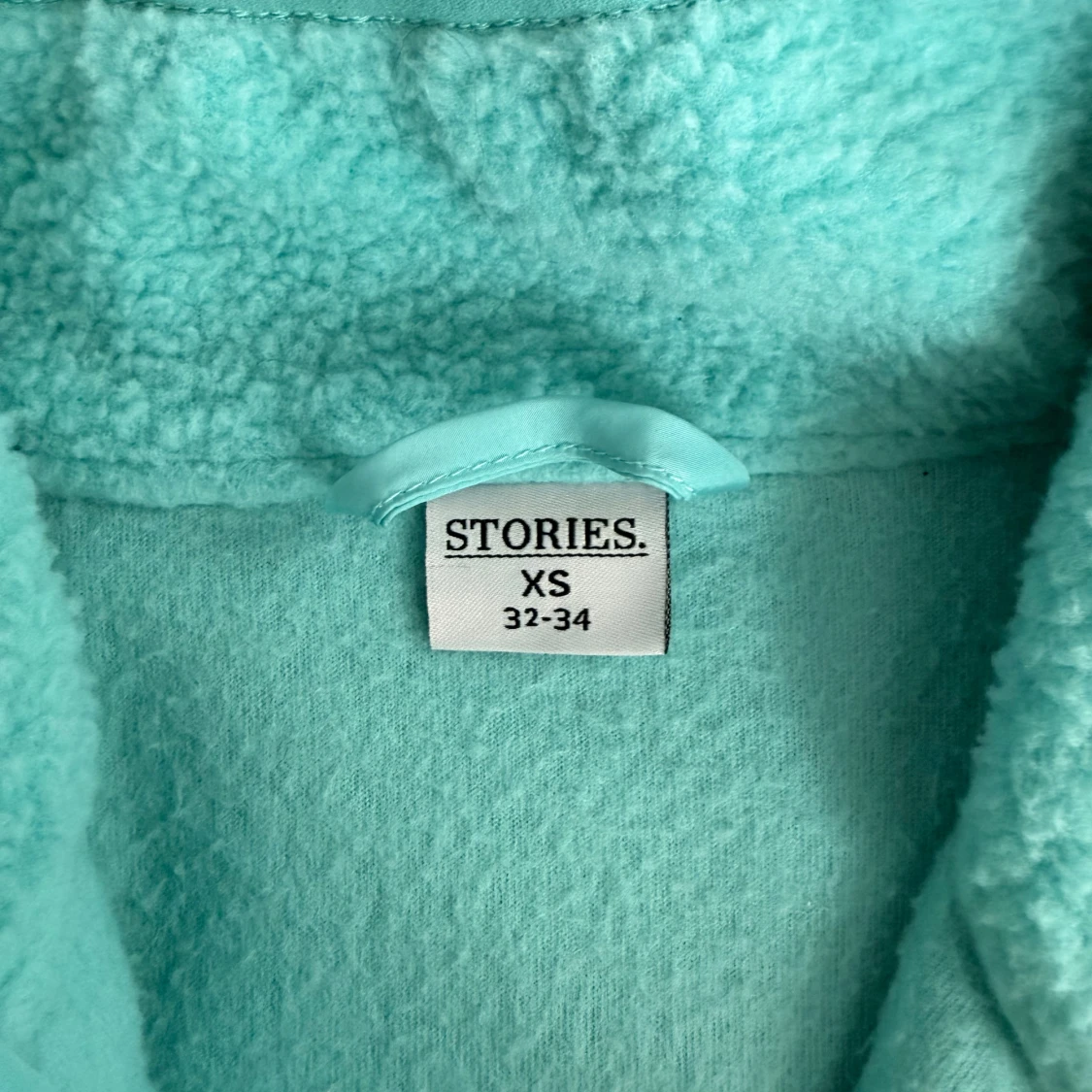 Blå teddy jacka  - 1