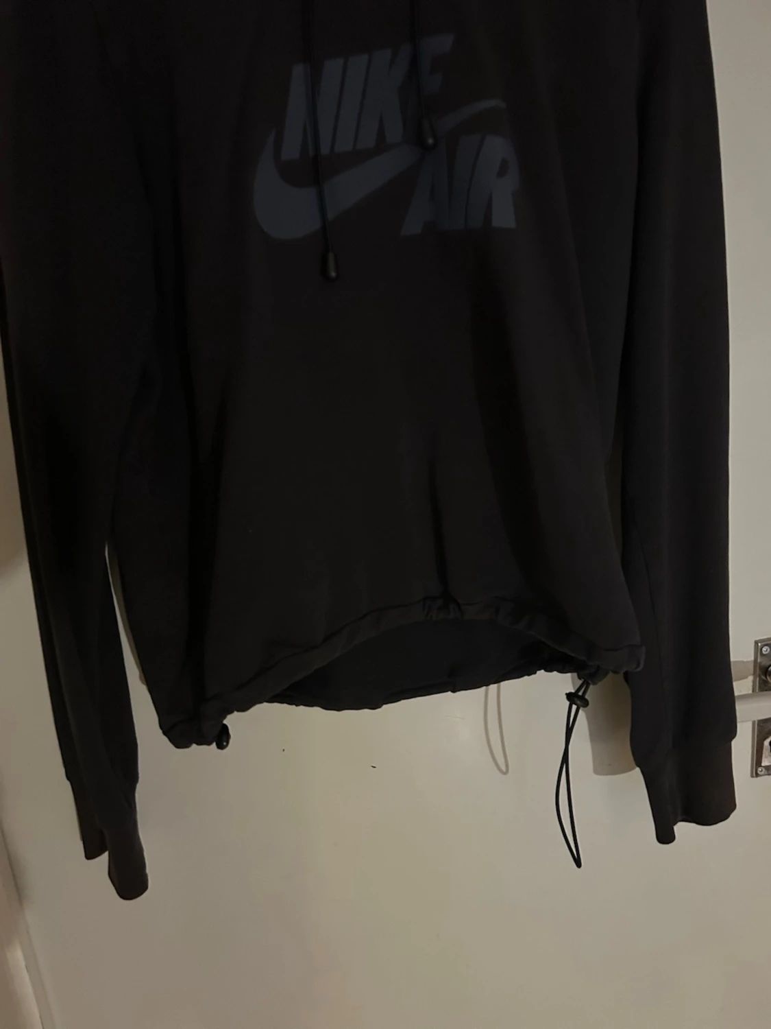 Svart Nike Air hoodie med huva - 3