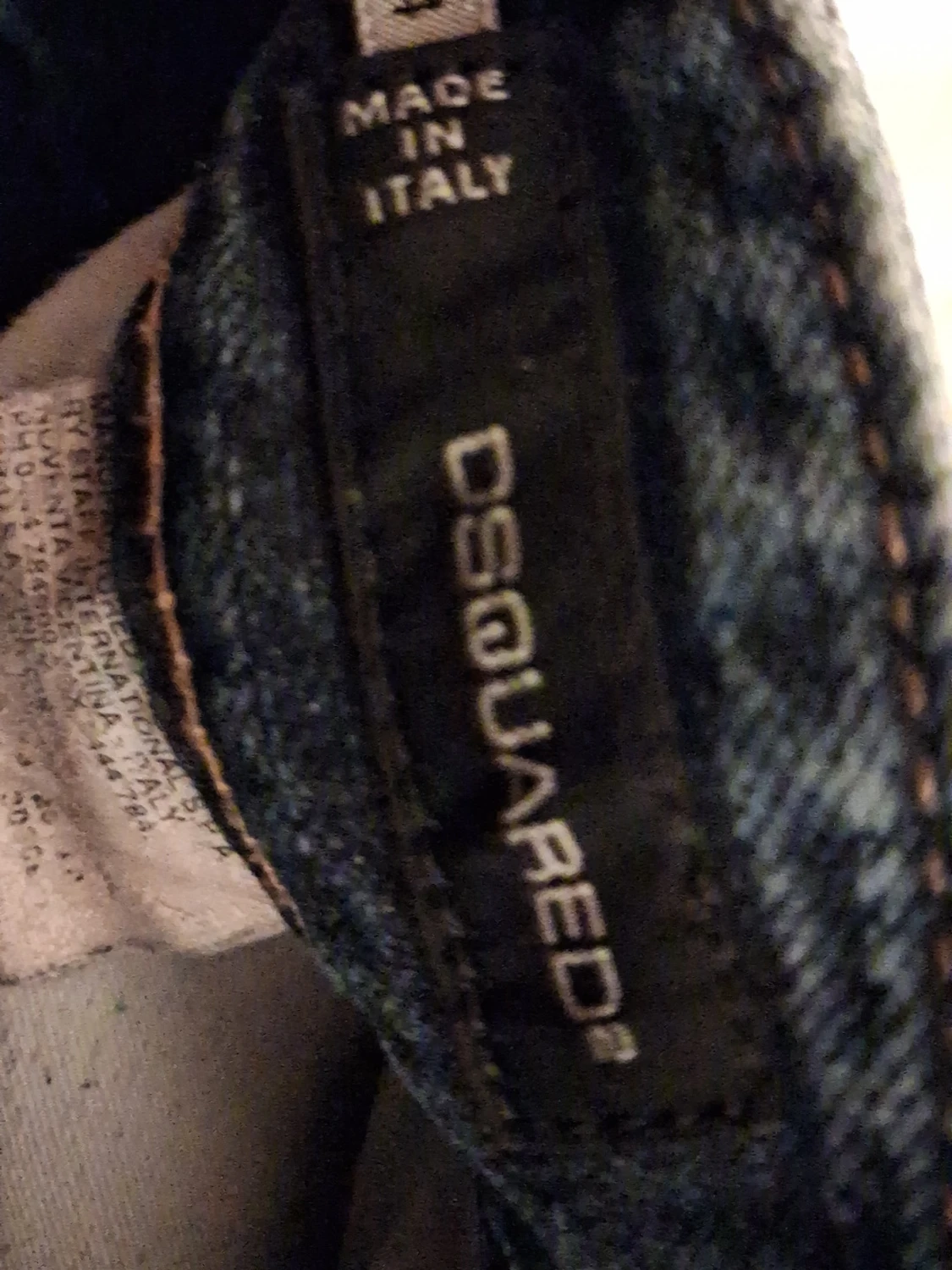 Blå dsquared jeans - 3