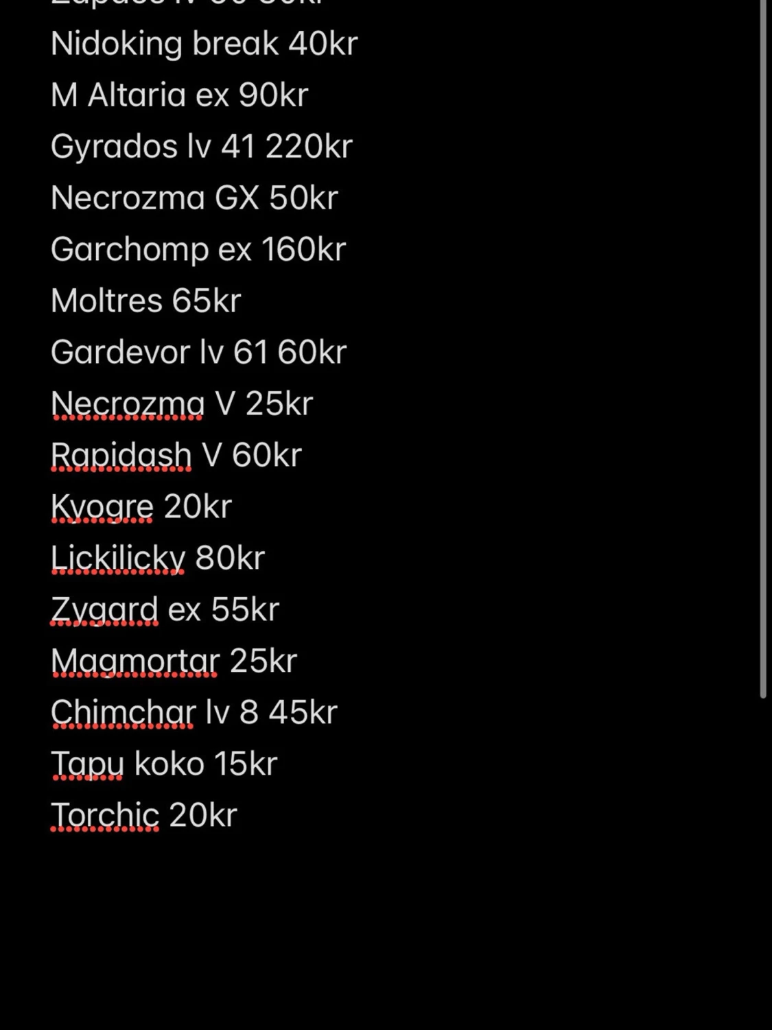 Samling Pokémonkort blandade holo - 1