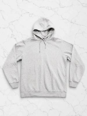 Hoodie herr - Stilren grå hoodie utan tryck från Smog.  Storlek L men sitter mer som M.  Längd 72 cm  Bredd 56 cm Skickar snabbt!