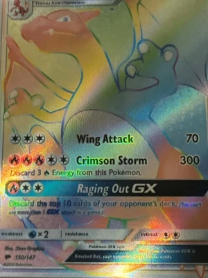 Pokémonkort Charizard GX - Exklusivt Pokémon kort inom serien ”sun & moon” som jag säljer. Säljer det för mindre än vad det är värt för är i behov av pengar och vill få sålt det snabbt. Skicka gärna om funderingar!