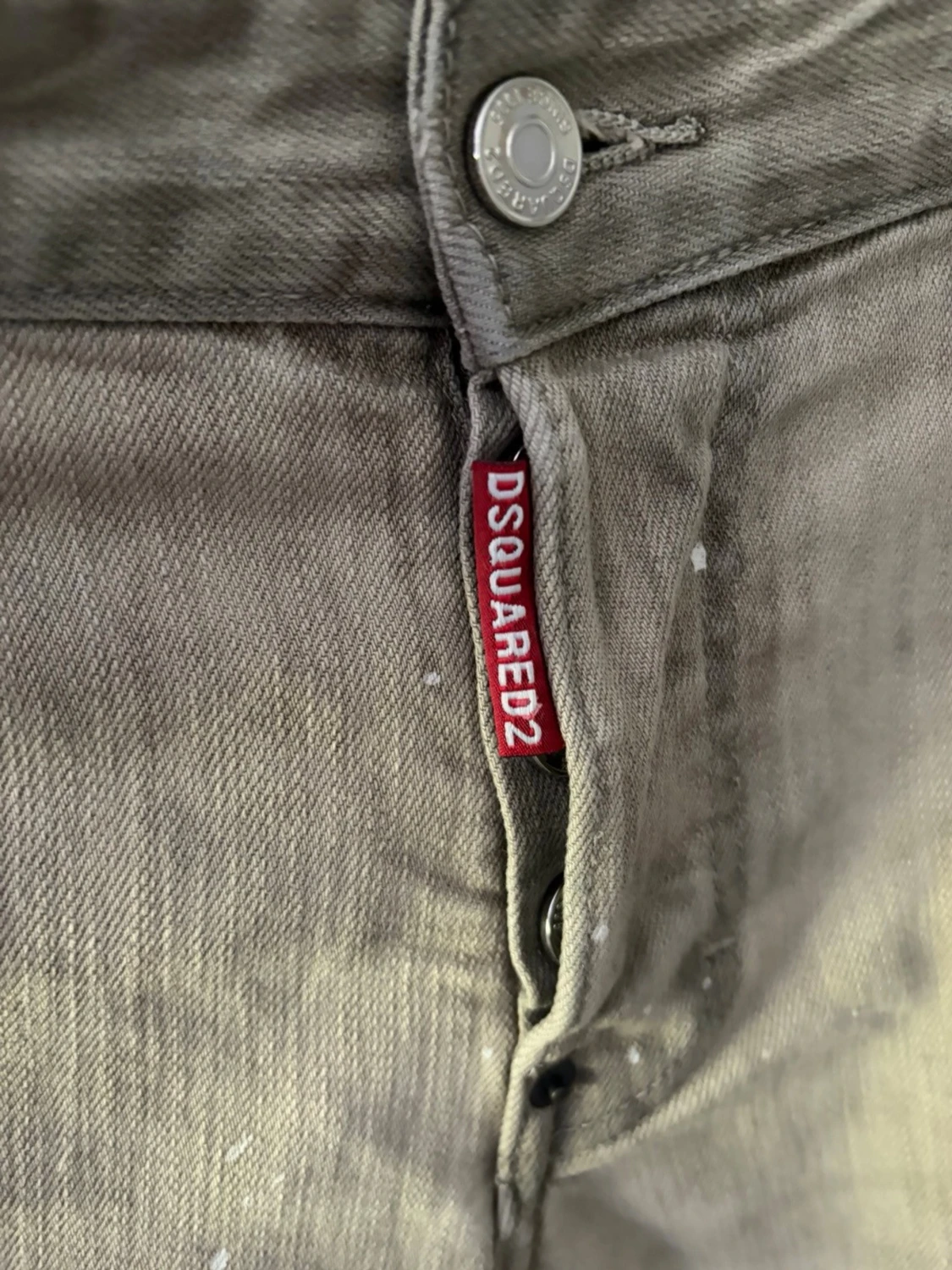 Grå distressed jeans från Dsquared2 - 3