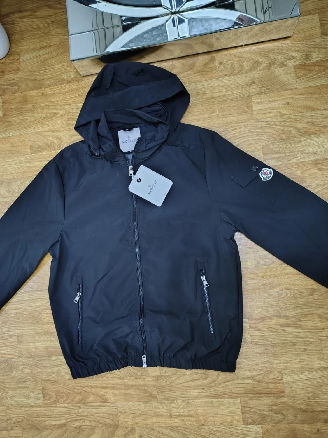 Svart vindjacka från Moncler - 6