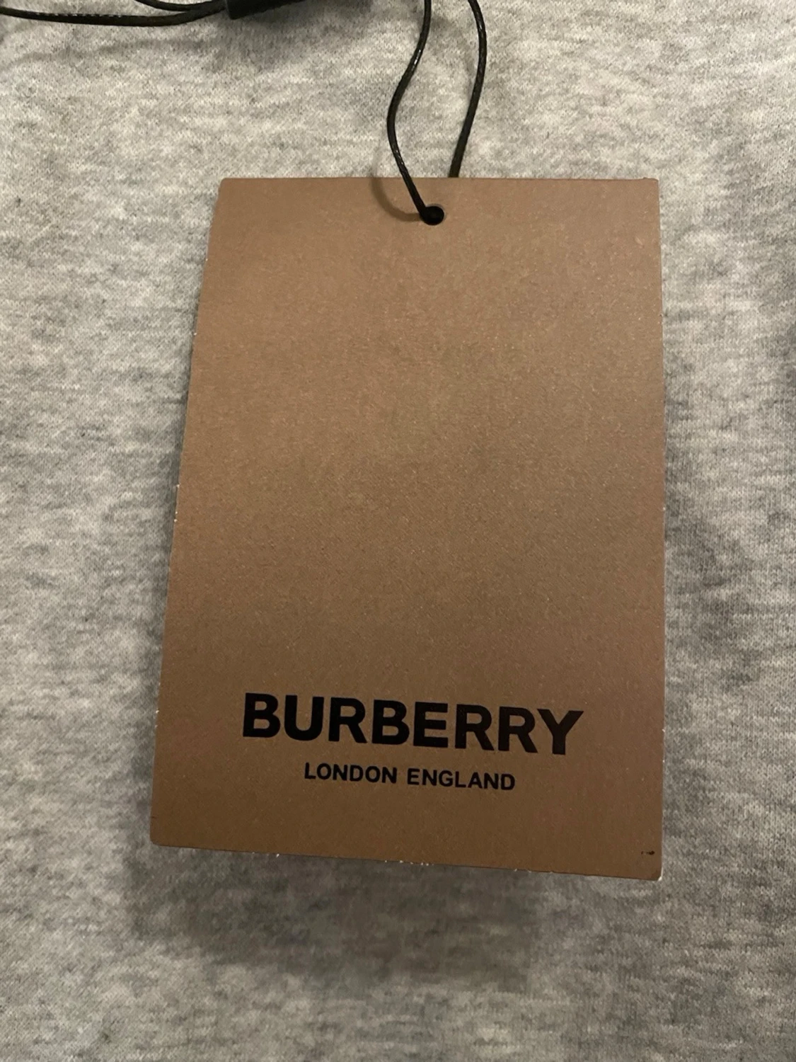 Grå zip-hoodie från Burberry - 3