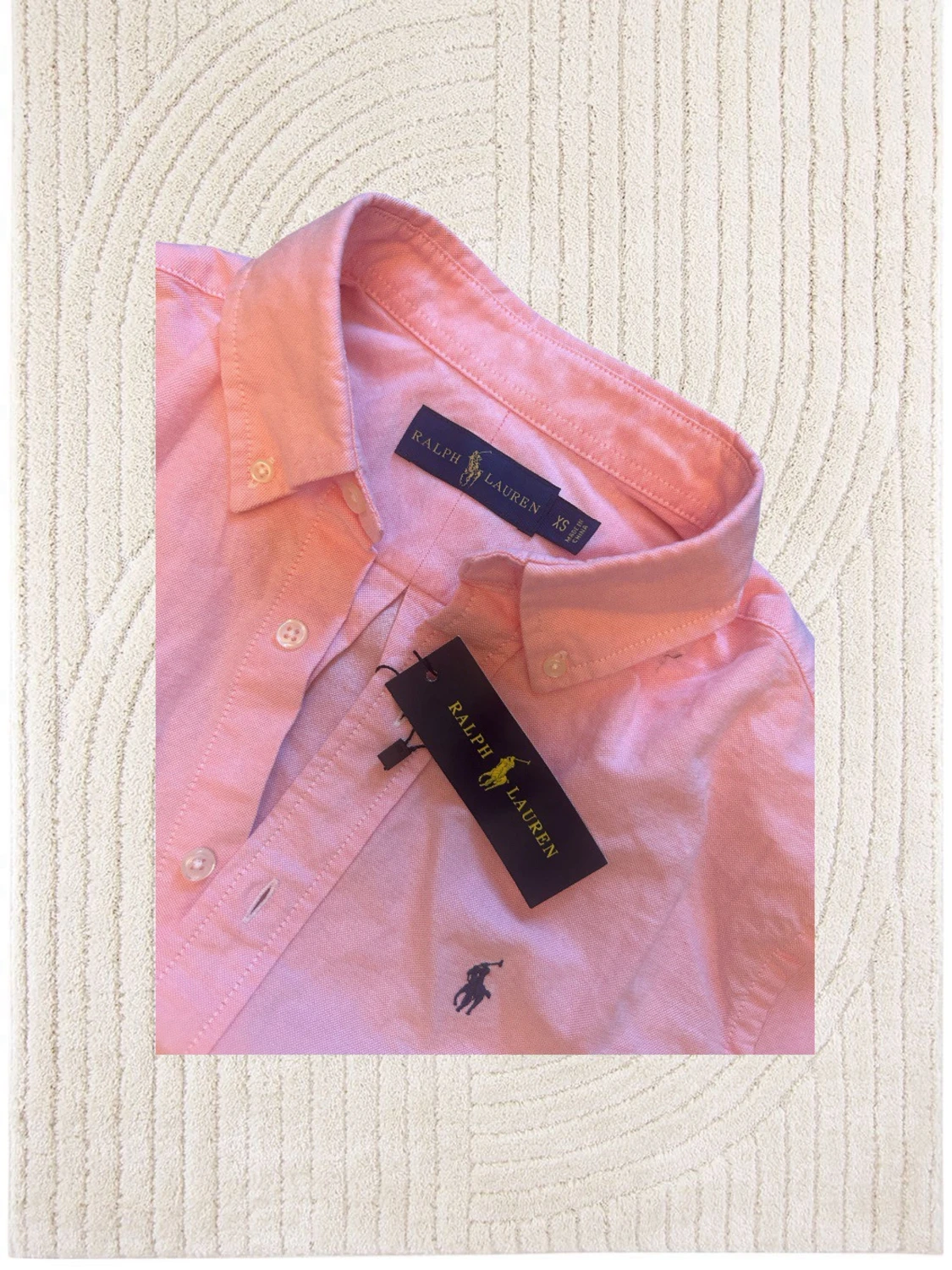 Snygg rosa skjorta  - 1