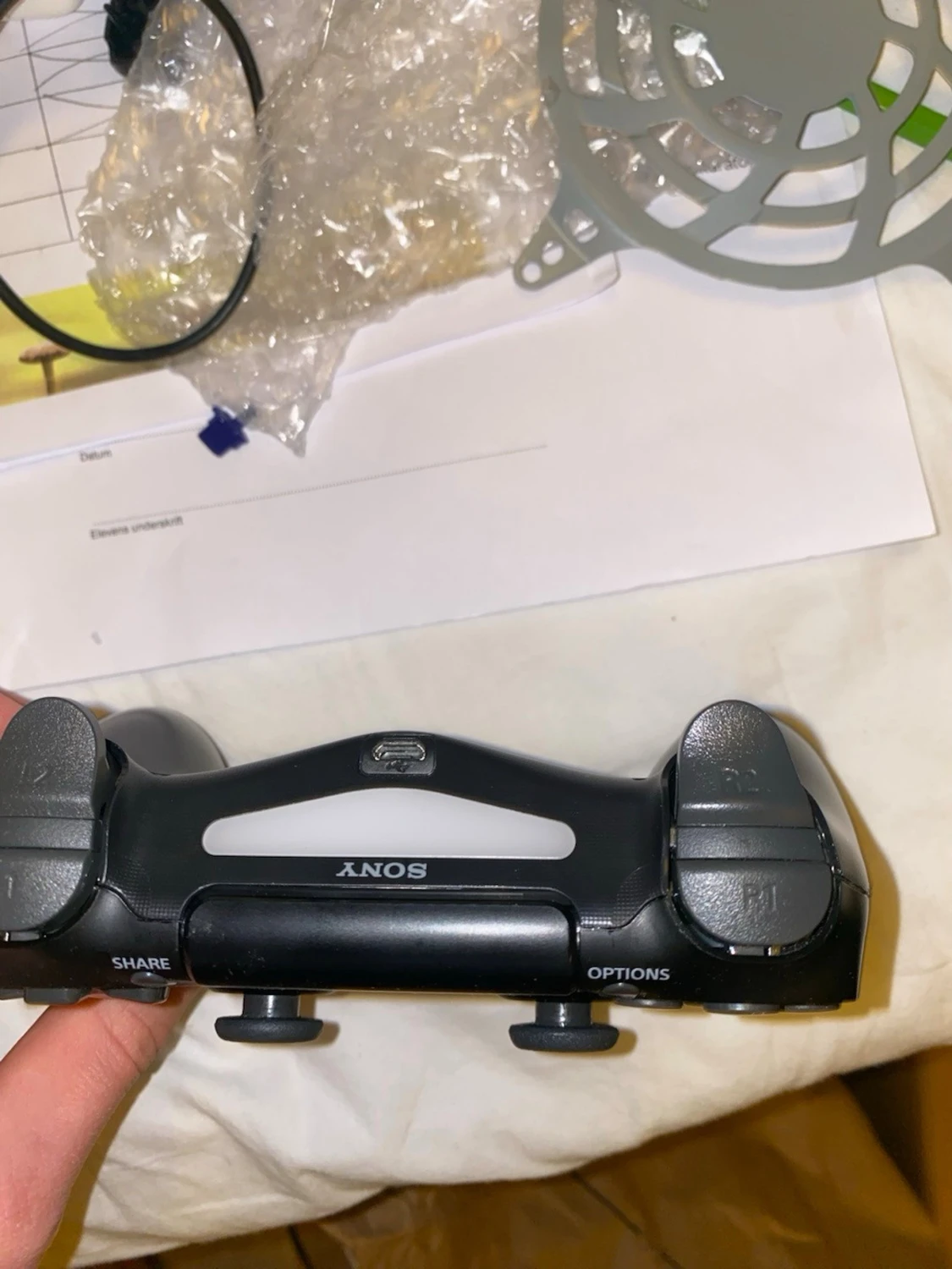 PS4-kontroll V2 – Uppgraderad Hall-effect joystick, maximal precision! - 4