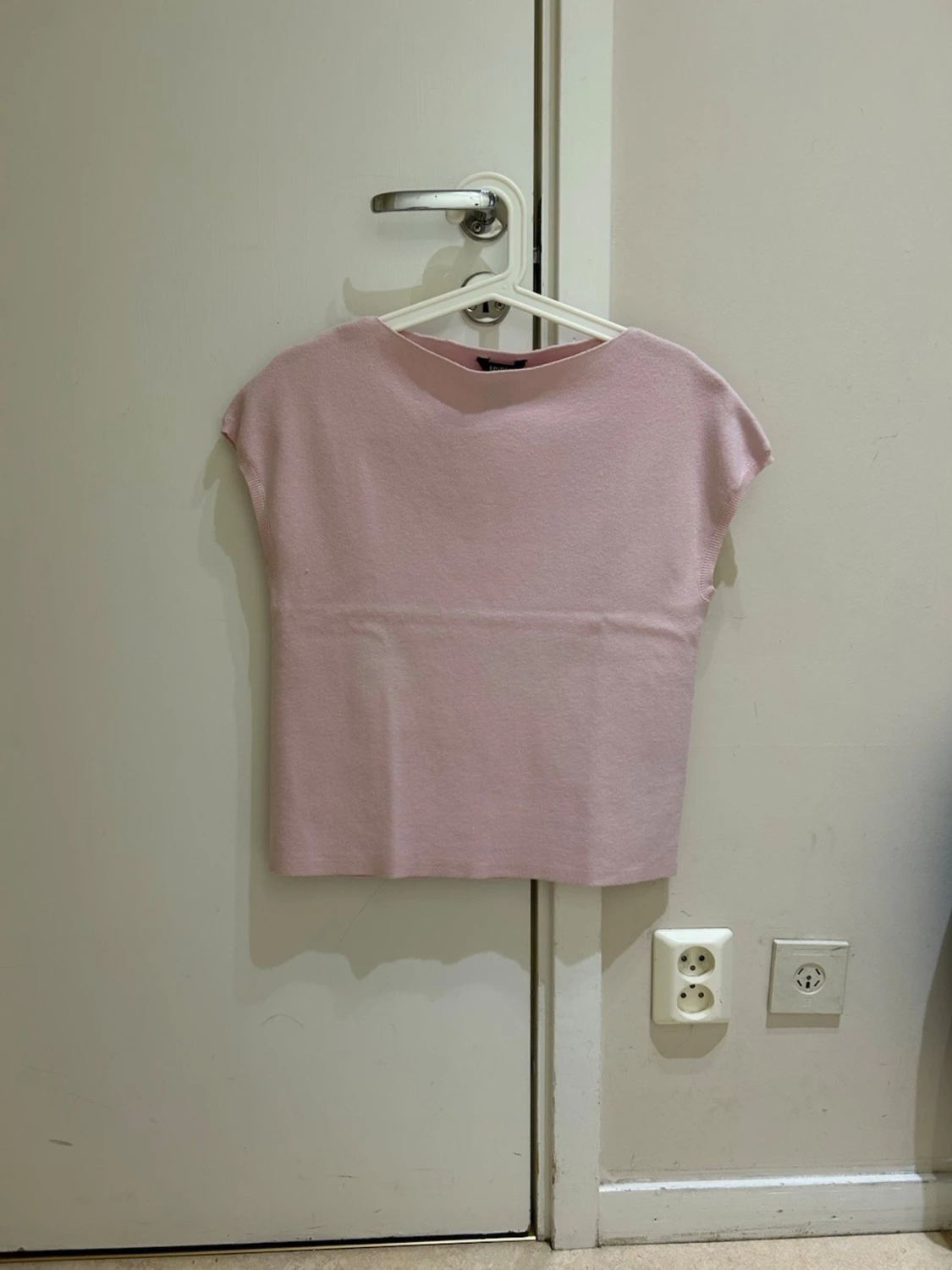  Ny Ljusrosa ärmlös topp - 1