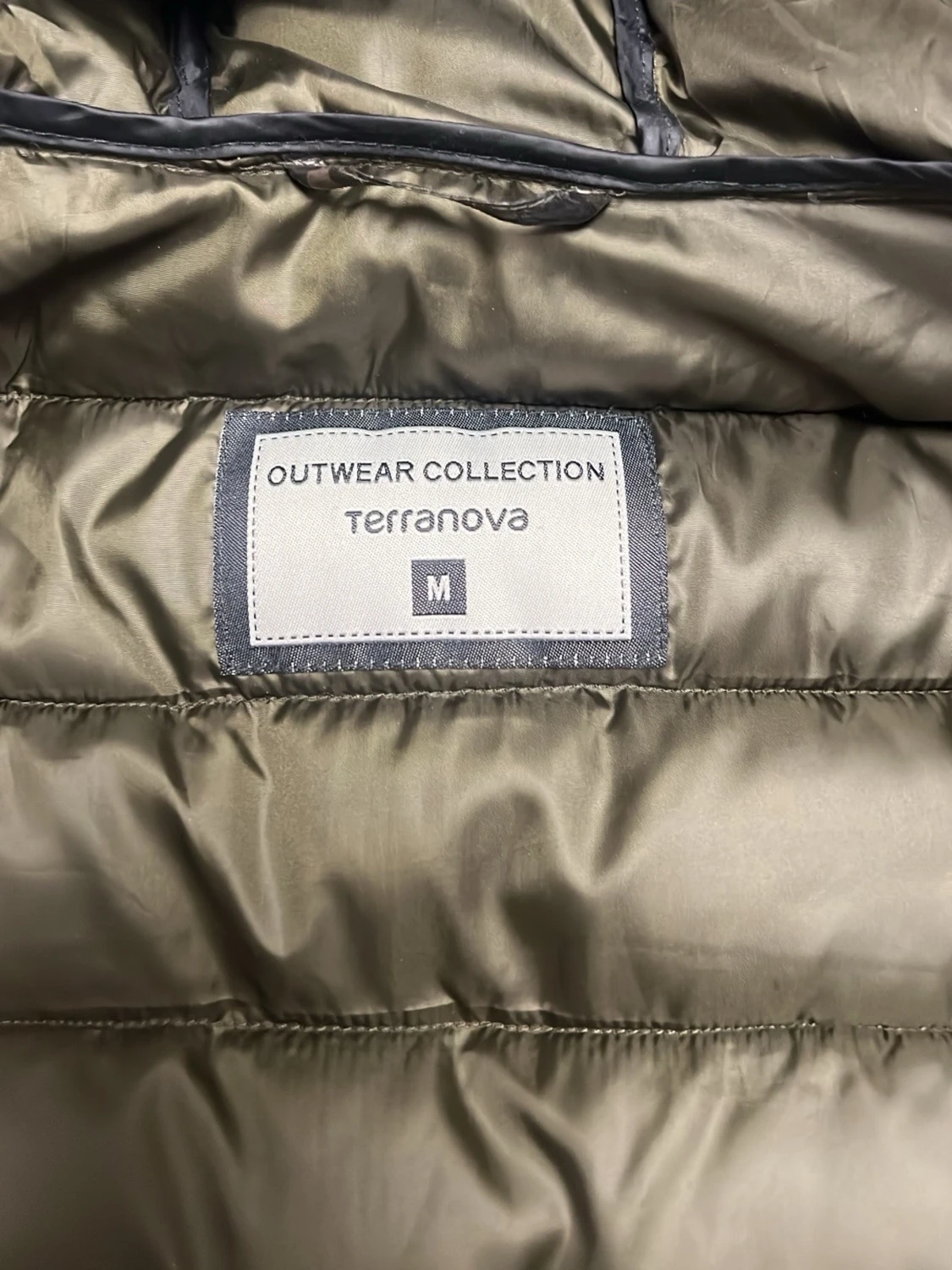 Kamo mönstrad dunjacka med huva - 2