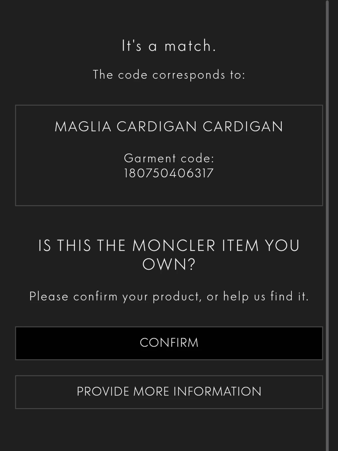 Grå zip hoodie från Moncler M/S - 5