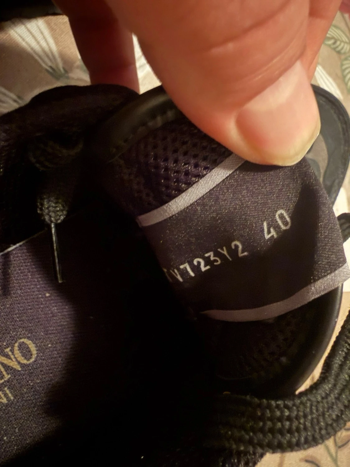 Svarta sneakers från Valentino - 5