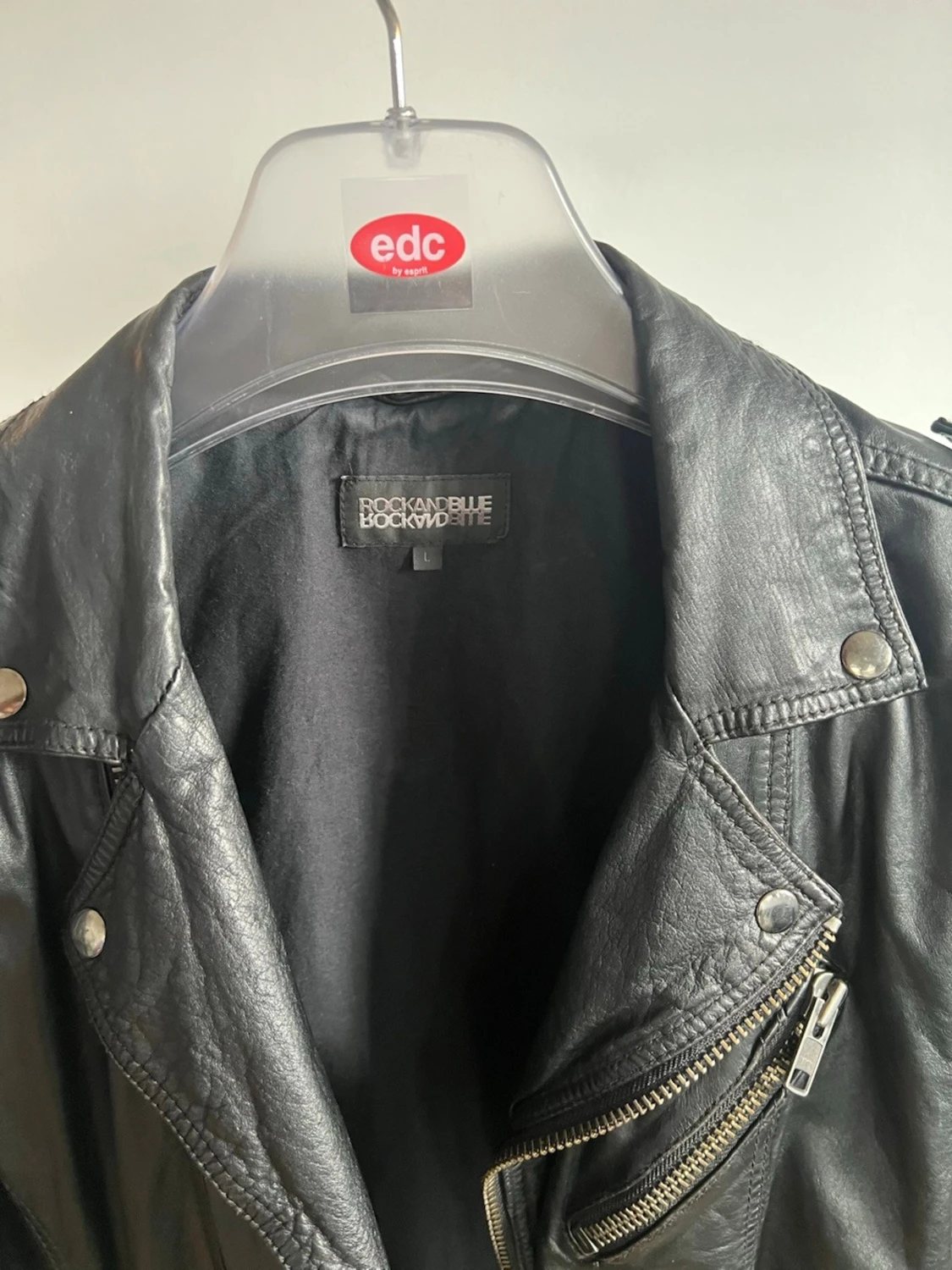 Svart skinnjacka Rock 'n Blue - 2