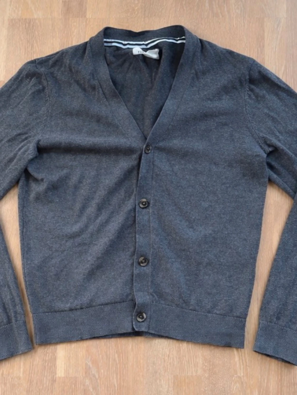 Mörkgrå tunn Overshirt från Pier One