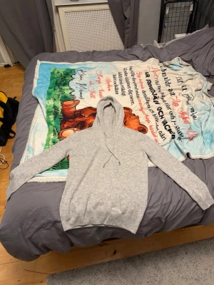 Merinoull hoodie - En stilren ljusgrå merinoull hoodie, säljer pga av att den va för liten när jag fick den. Tycker själv den var extremt snygg och passar till nöstan allt. Hör av er vid fler frågor!