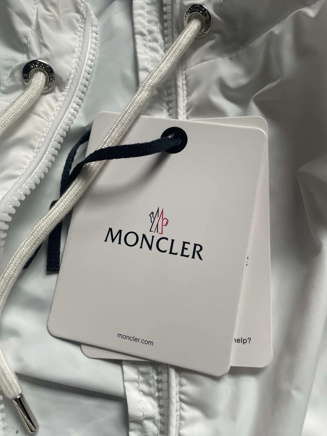 Vit vindjacka från Moncler - 3