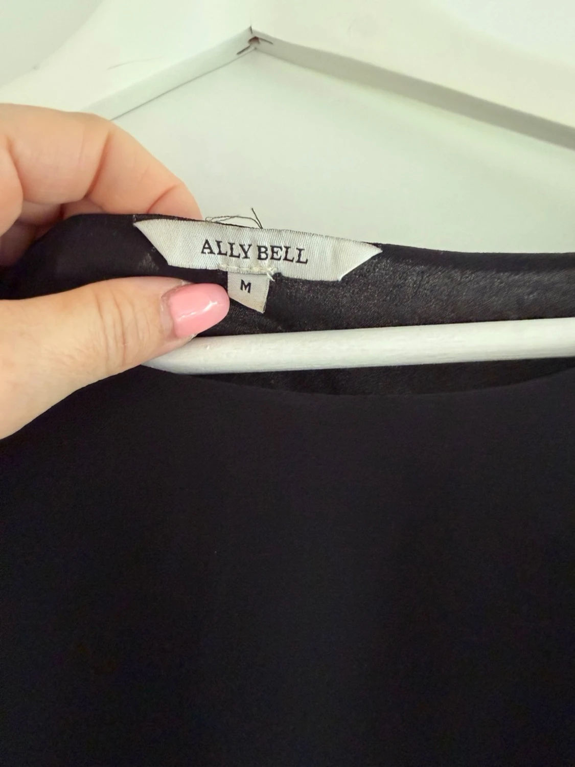 Svart transparent blus från Ally Bell - 1