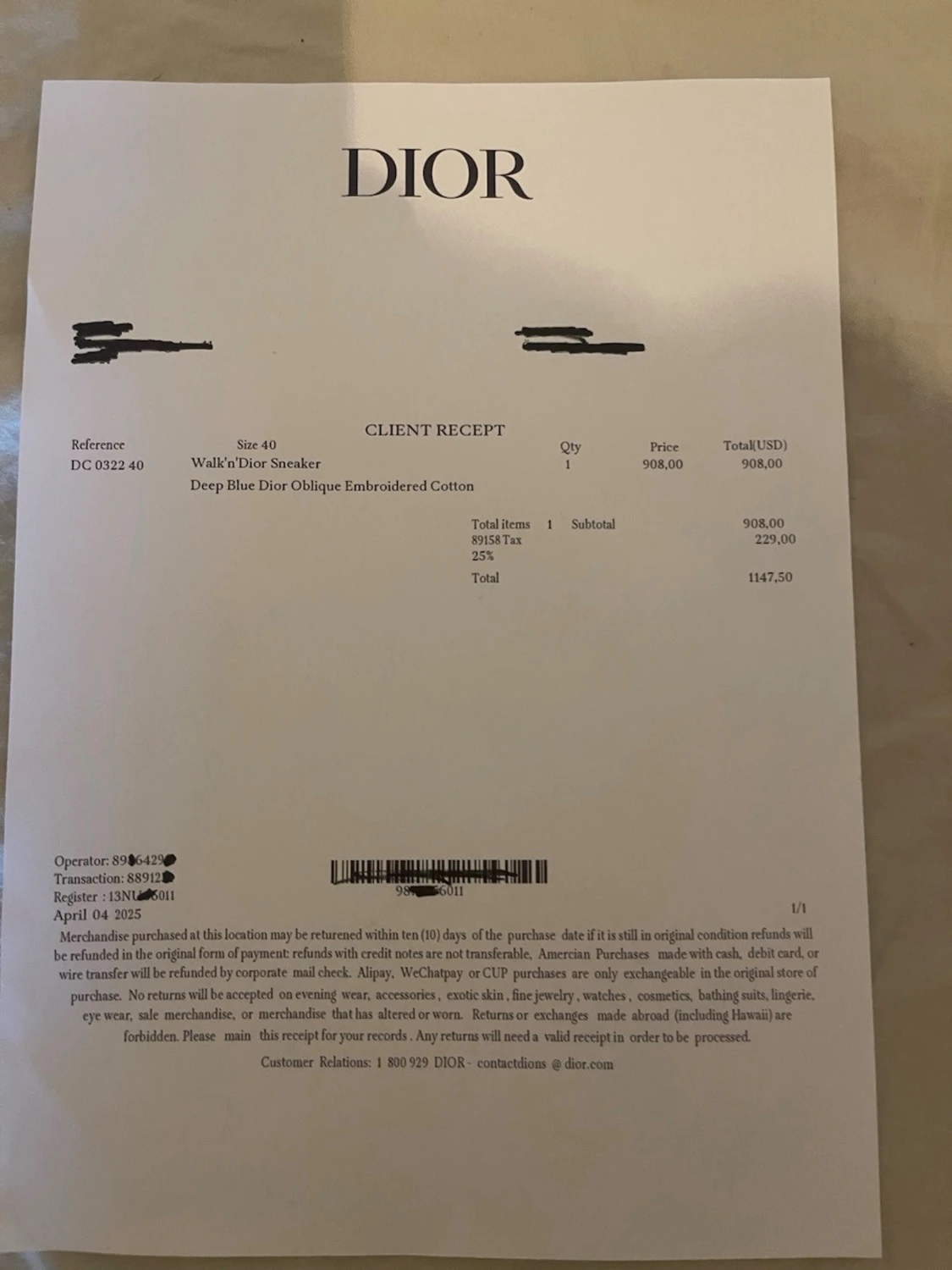 Dior Oblique låga sneakers - 6