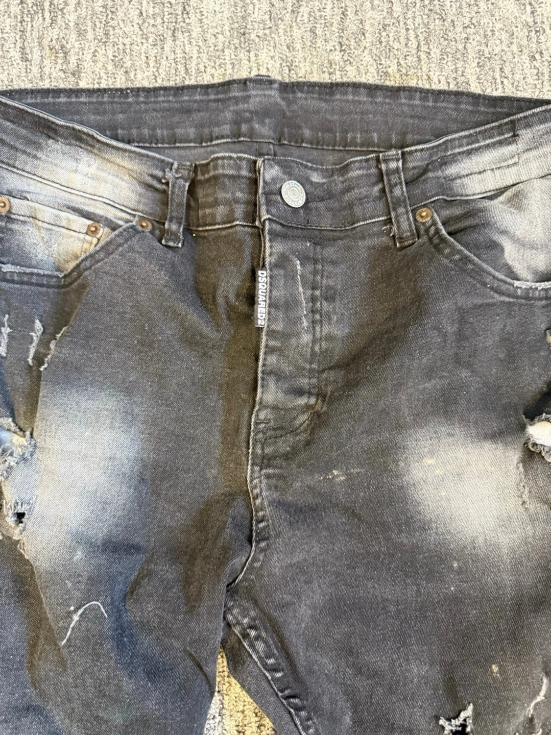 Svarta Dsquared2 jeans - 1