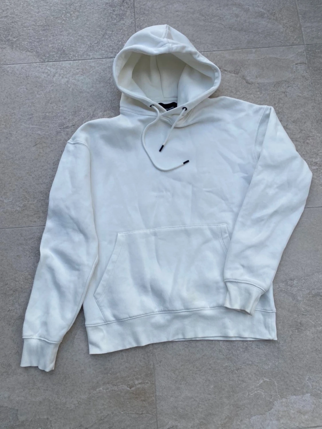 Vit hoddie 